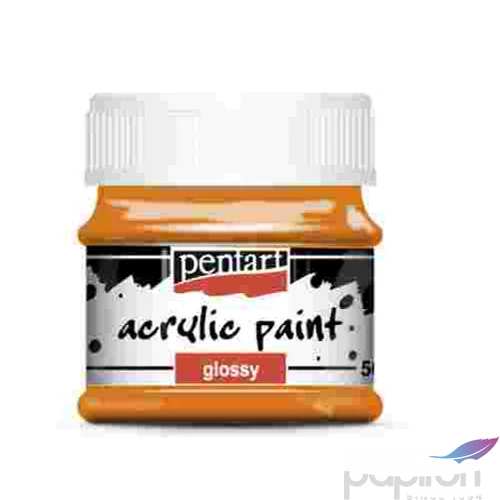 Akrilfesték fényes 50ml Pentart narancs 7363