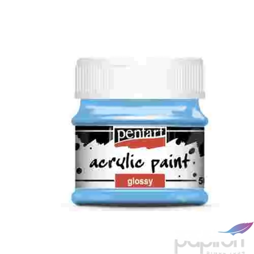 Akrilfesték fényes 50ml Pentart világoskék 7366