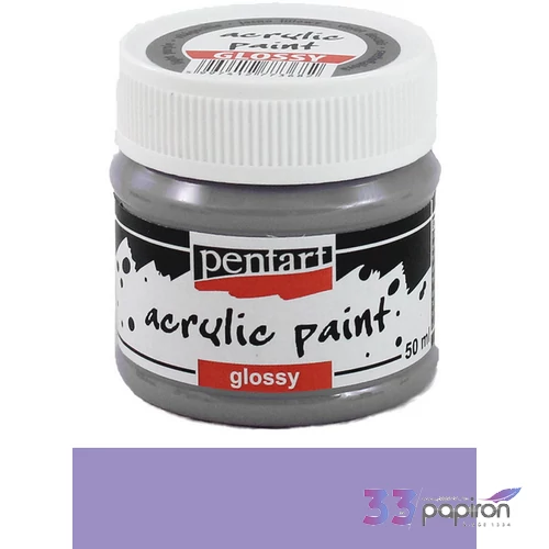 Akrilfesték fényes 50ml világoslila Pentart