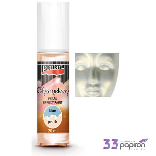 Akrilfesték gyöngyház 20ml Pentart Chameleon kék-arany 7184