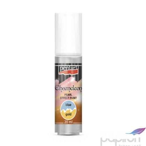 Akrilfesték gyöngyház 20ml Pentart Chameleon kék-arany 7184
