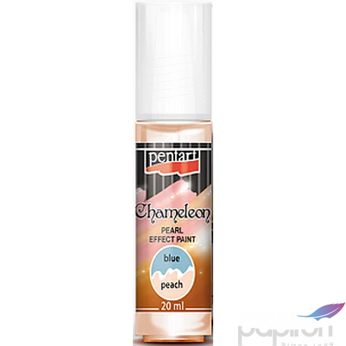 Akrilfesték gyöngyház 20ml Pentart Chameleon kék-barack