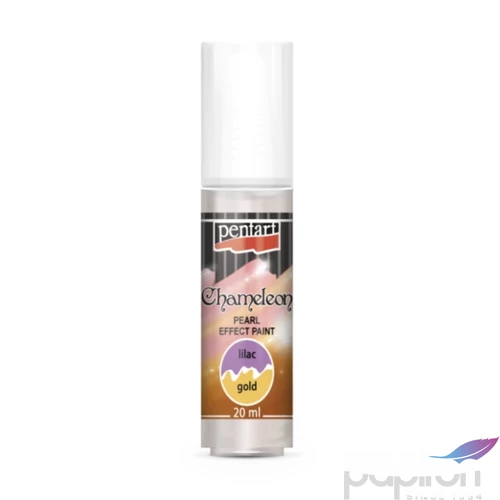 Akrilfesték gyöngyház 20ml Pentart Chameleon lila-arany 7179
