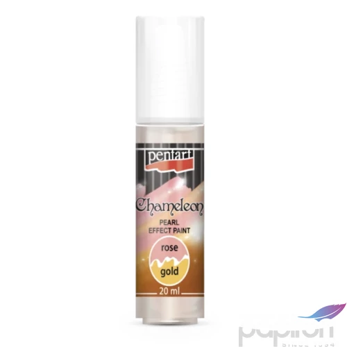 Akrilfesték gyöngyház 20ml Pentart Chameleon rózsa-arany 7185
