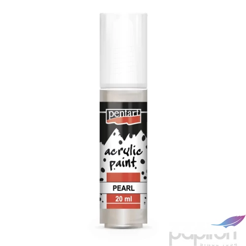 Akrilfesték gyöngyház 20ml Pentart fehér