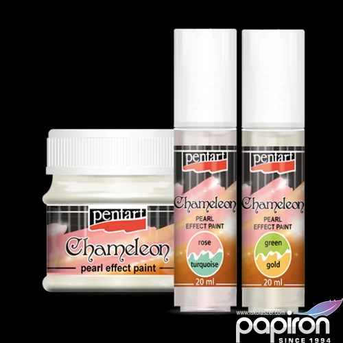 Akrilfesték gyöngyház 50ml Pentart Chameleon zöld-lila
