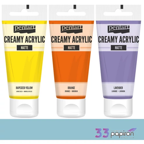 Akrilfesték krémes Pentart matt 60ml égkék