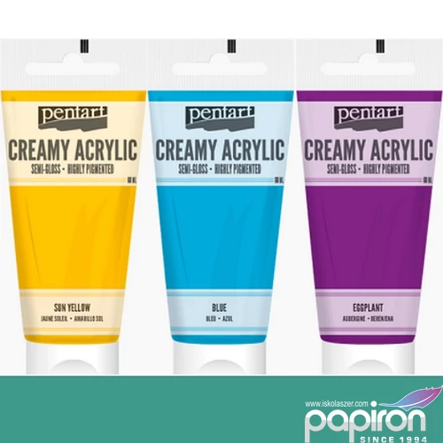 Akrilfesték krémes Pentart selyemfényű, 200ml jáde Pentart-39011