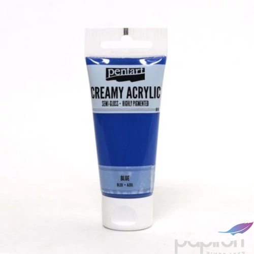 Akrilfesték krémes Pentart selyemfényű 60ml - kék