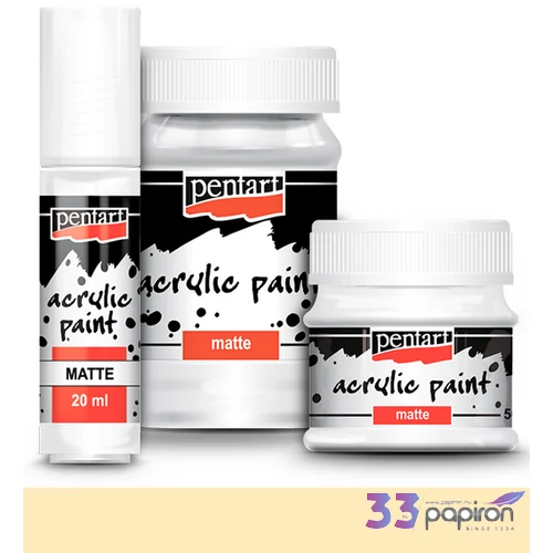 Akrilfesték matt 100ml Pentart bézs 2139