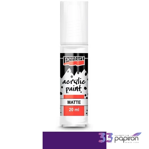 Akrilfesték matt 20ml Pentart ametiszt