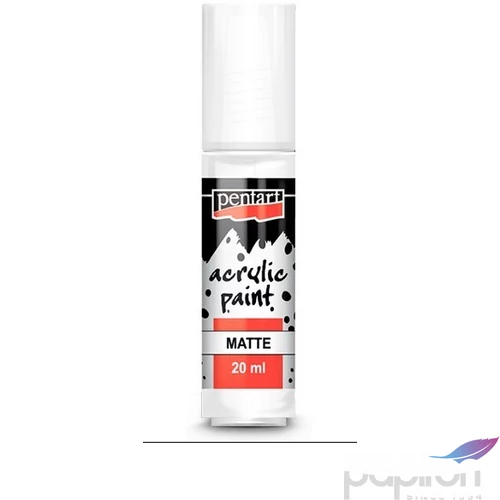 Akrilfesték matt 20ml Pentart fehér 6404