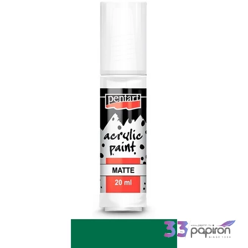 Akrilfesték matt 20ml Pentart fenyőzöld 6422