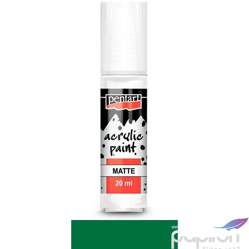 Akrilfesték matt 20ml Pentart középzöld 6423