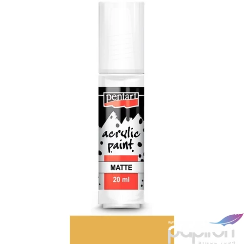 Akrilfesték matt 20ml Pentart mandarin