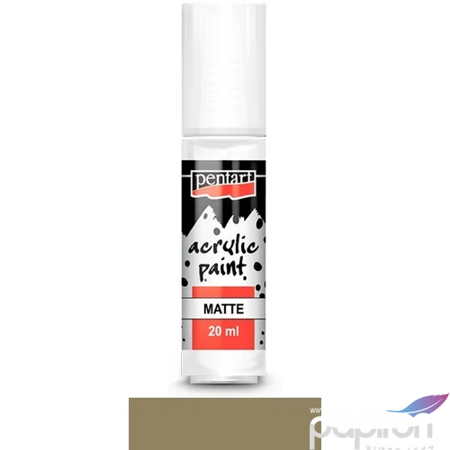 Akrilfesték matt 20ml Pentart sólyombarna