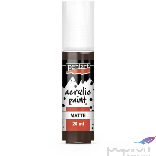 Akrilfesték matt 20ml Pentart sötétbarna 6426