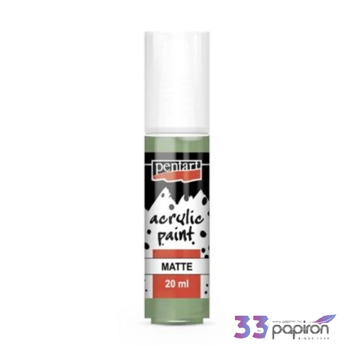 Akrilfesték matt 20ml Pentart vintage zöld 1031