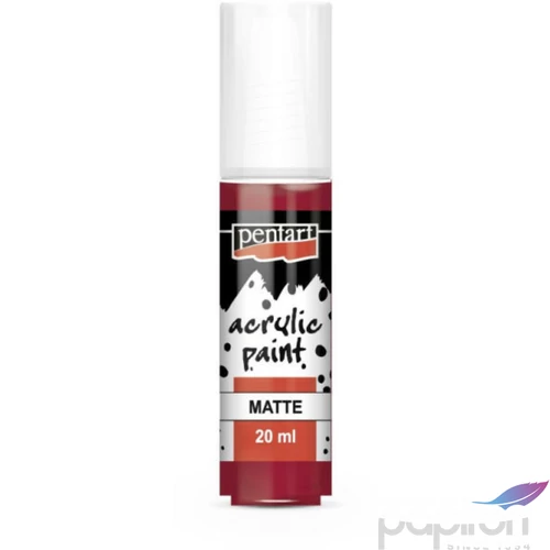Akrilfesték matt 20ml Pentart vörösbor 6432