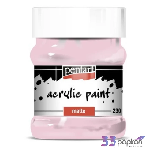 Akrilfesték matt 230ml Pentart country-rózsa 6946
