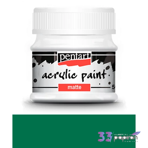 Akrilfesték matt 50ml Pentart fenyőzöld 2261 6672