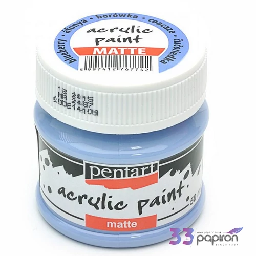 Akrilfesték matt 50ml Pentart áfonya 14109