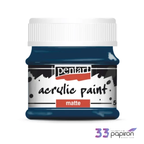 Akrilfesték matt 50ml Pentart indigókék 6757