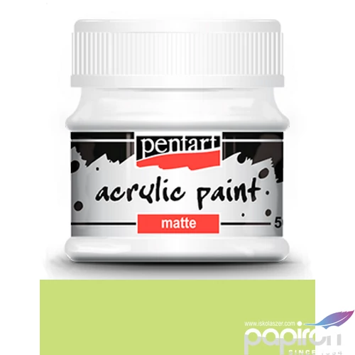 Akrilfesték matt 50ml Pentart limezöld - 6671