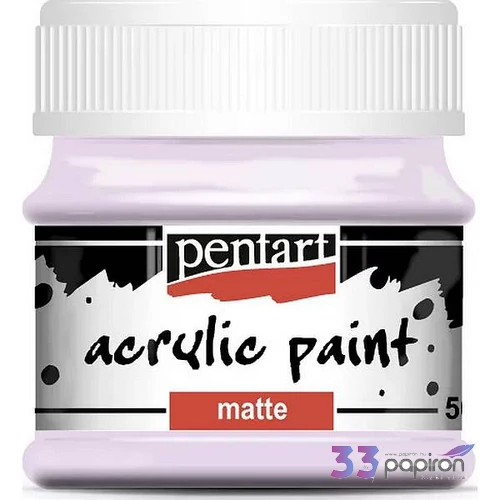 Akrilfesték matt 50ml Pentart pasztellibolya 6689