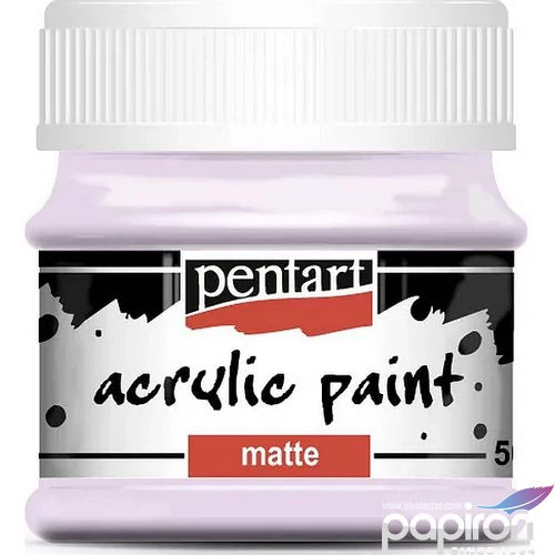 Akrilfesték matt 50ml Pentart pasztellibolya 6689