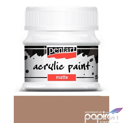 Akrilfesték matt 50ml Pentart sötét homok