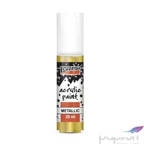 Akrilfesték metál 20ml Pentart arany 7145
