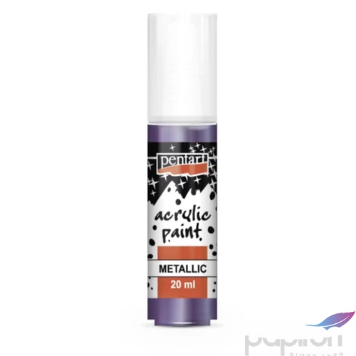 Akrilfesték metál 20ml Pentart lila 7152