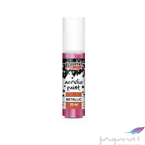 Akrilfesték metál 20ml Pentart magenta 7154