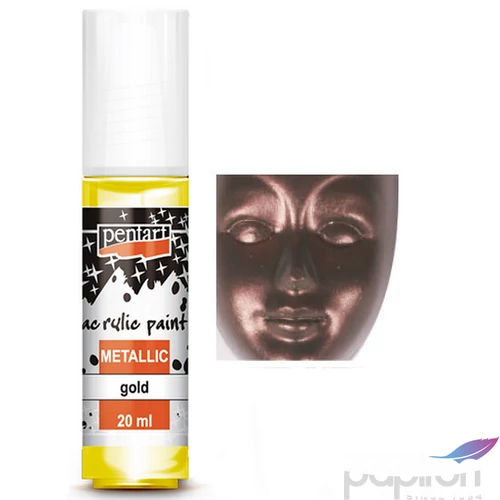Akrilfesték metál 20ml Pentart padlizsán
