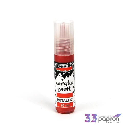 Akrilfesték metál 20ml Pentart vörösréz 7144