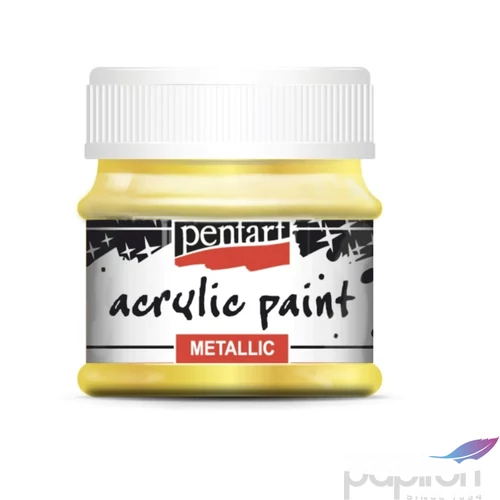 Akrilfesték metál 50ml barokkarany Pentart 7687