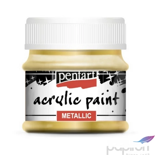 Akrilfesték metál 50ml Pentart arany 7405