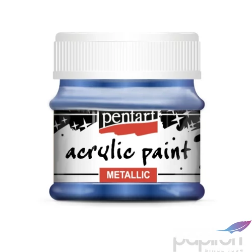 Akrilfesték metál 50ml Pentart kobaltkék