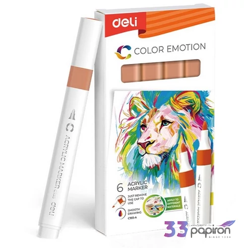 Akrilmarker /65 Camel Deli 3,0mm-es kerek hegy