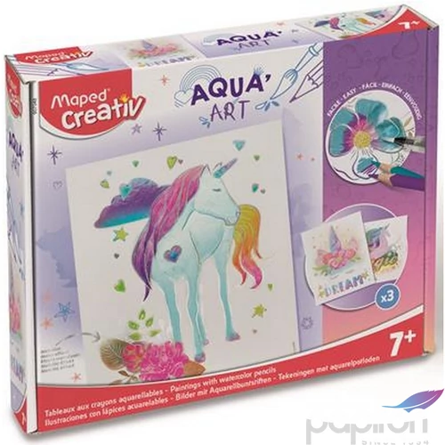 Akvarell festőkészlet Maped MAPED CREATIV, Aqua Art, unikornis IMAC907048