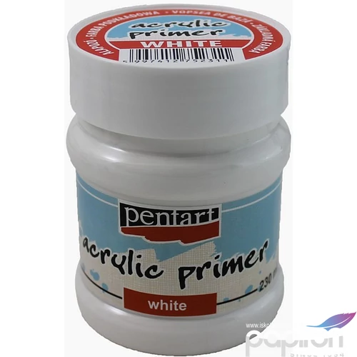 Alapozó festék Pentart fehér, 230 ml