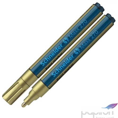 Lakkmarker Schneider Maxx 270' 1-3mm kúpos hegyű arany Írószerek SCHNEIDER 127053