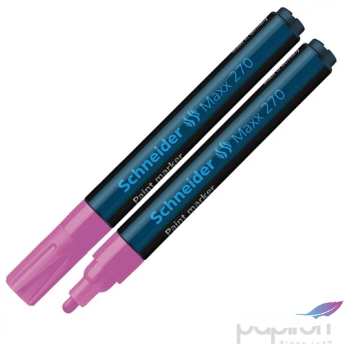 Lakkmarker Schneider Maxx 270' 1-3mm kúpos hegyű rózsaszín Írószerek SCHNEIDER 127009