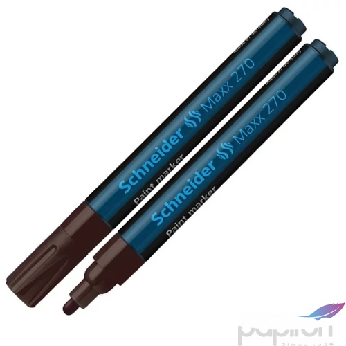 Lakkmarker Schneider Maxx 270' 1-3mm kúpos hegyű barna Írószerek SCHNEIDER 127007