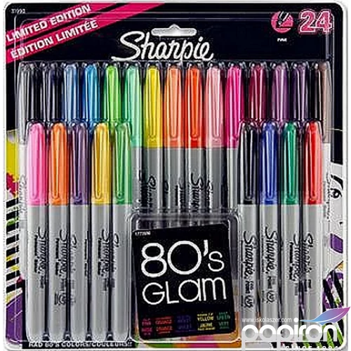 Alkoholos marker Sharpie FINE Marker permanent set/24db - F 0.9 mm