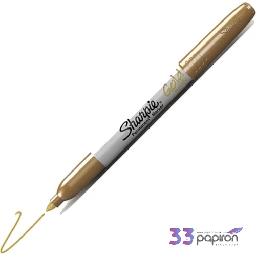 Alkoholos marker Sharpie Marker permanent Metallic - arany F 1.4 mm