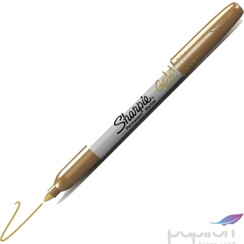 Alkoholos marker Sharpie Marker permanent Metallic - arany F 1.4 mm