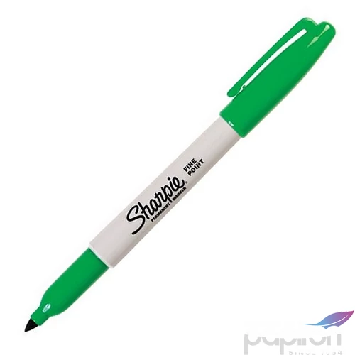 Alkoholos marker 1mm kúpos SHARPIE Fine Point zöld