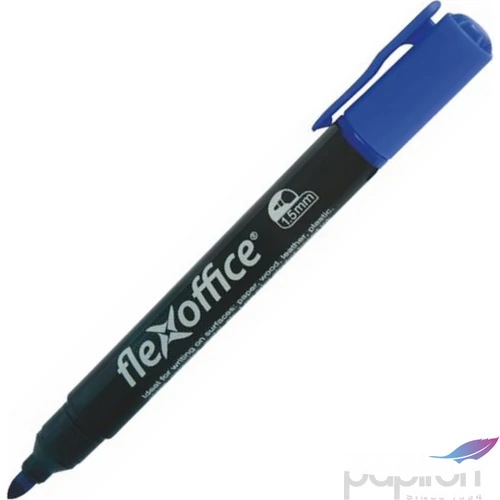 Alkoholos marker Flexoffice PM03' 1,5mm kúpos hegyű kék Írószerek FLEXOFFICE FO-PM03BLUE